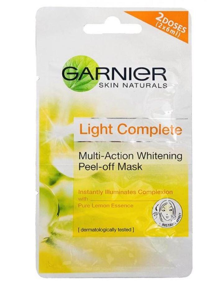 Garnier Light Complete Whitening Peel Off Mask Salah Satu Masker Waah Terbaik
