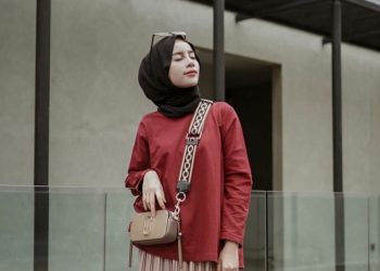 Jilbab Yang Cocok Dengan Baju Merah Bata