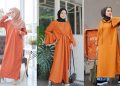 Baju Orange Cocok dengan Jilbab Warna Apa?