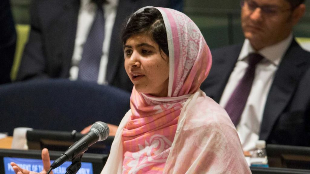 Malala Yousafzai Berpidato 