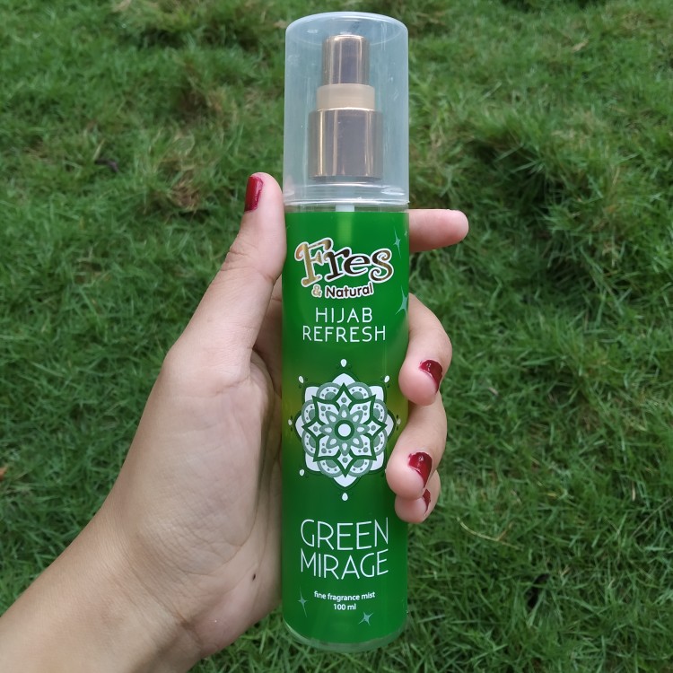 Fresh & Natural Hijab Refresh Green Mirage