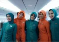 baju pramugari berjijab